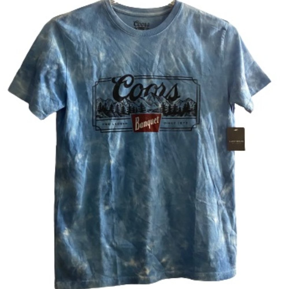 COORS THE LEGEND BANQUET1873MEN'S VINTAGE BLUET-SHIRTSZ SMALL/LUCKY BRAND